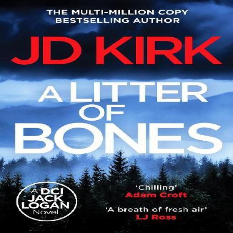 A Litter of Bones by JD Kirk Paperback Book 9781804368145