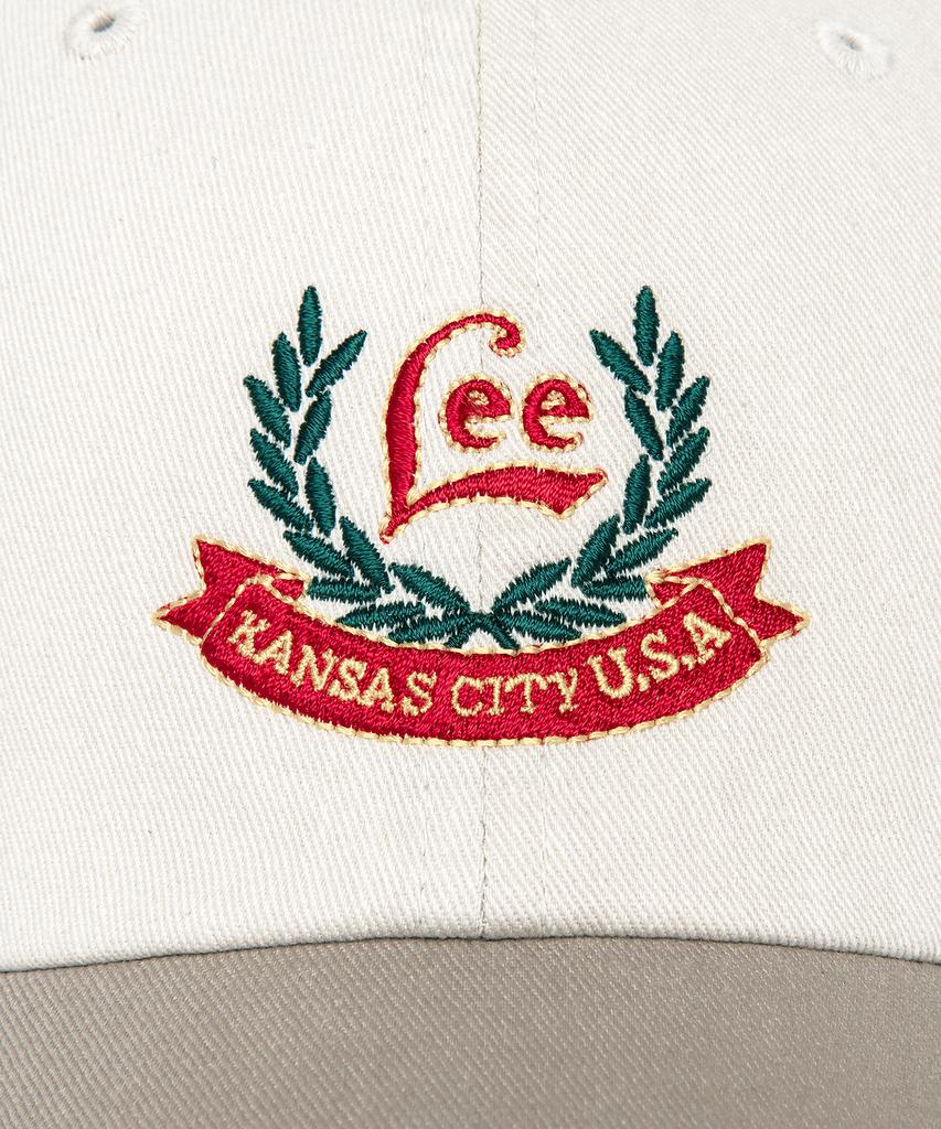 LEE Laurel Embroidery Ball Cap Beige