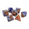 7 Stück Acryl Polyeder Würfel, Rollenspiel Sammlung Brettspiel Langlebige Requisiten für RPG