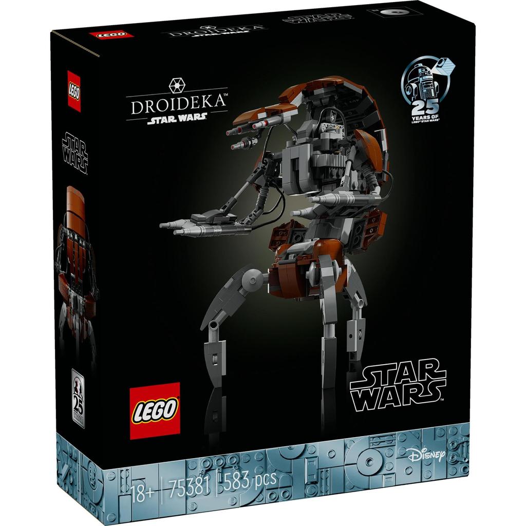 LEGO Star Wars Droideka Toy Present Birthday Block Christmas Men Women Space 75381