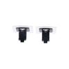 2pcs Self-Adhesive Curtain Rod Holder Nail-Free Curtain Rod Hook Curtain Rod Bracket  Kitchen
