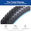 FengCan 26x4.0 Tire, 26x4.0 100-559 Bicycle Tire, Compatible with 26-inch Fat Bikes, Mountain Bikes, and Electric Bikes, 4.0-inch Section Width (BQ084