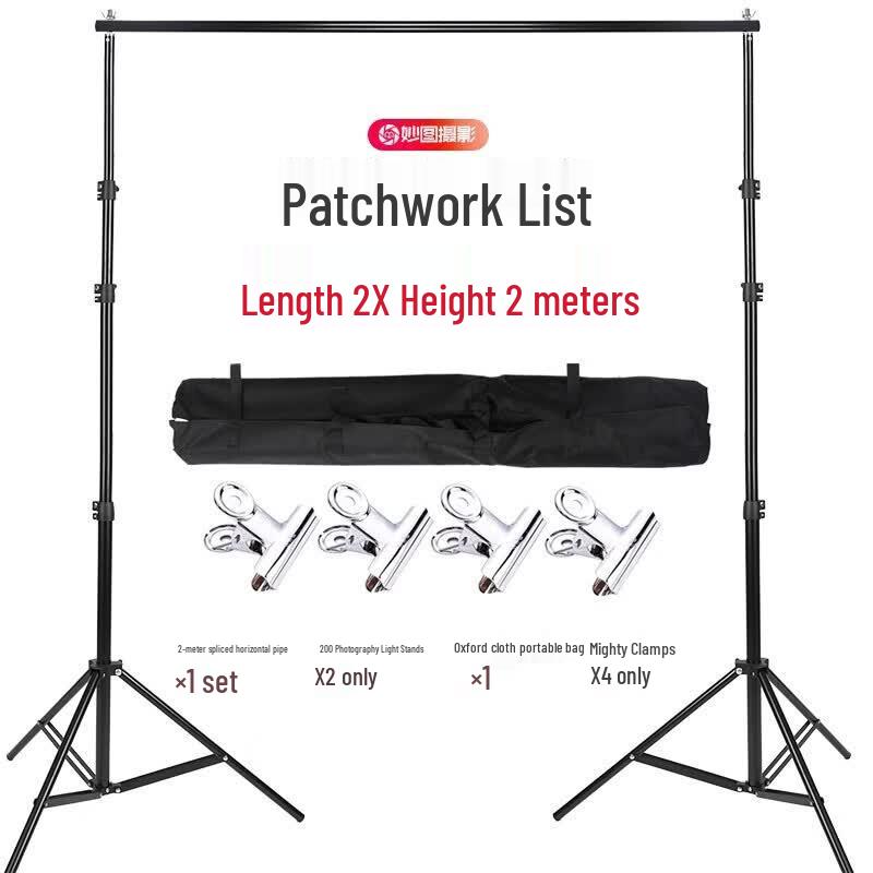 Professional Photography Backdrop Stand Kit