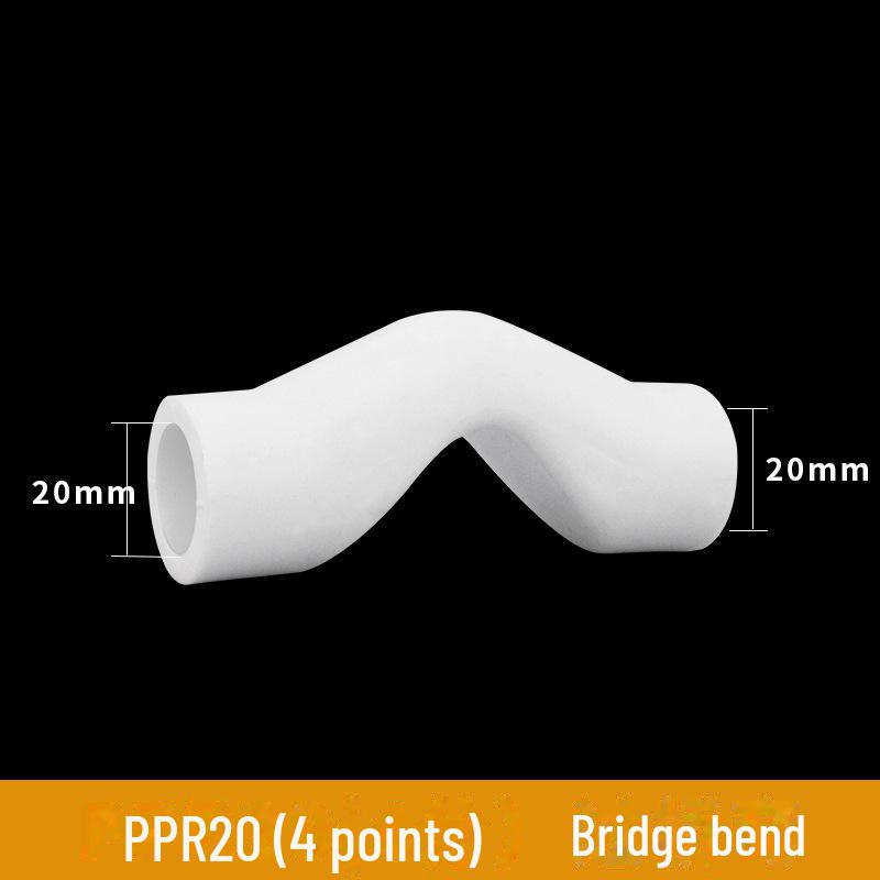 Brand Style Thickened PPR Pipe Fittings: Hot Melt PPR Equal Diameter Elbow, Direct Reducing Tee, 4 Points, 6 Points, 1 Inch.