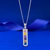 Jewelry Lucky Rainbow Pendant Light Luxury Delicate Premium Clavicle Chain Necklace