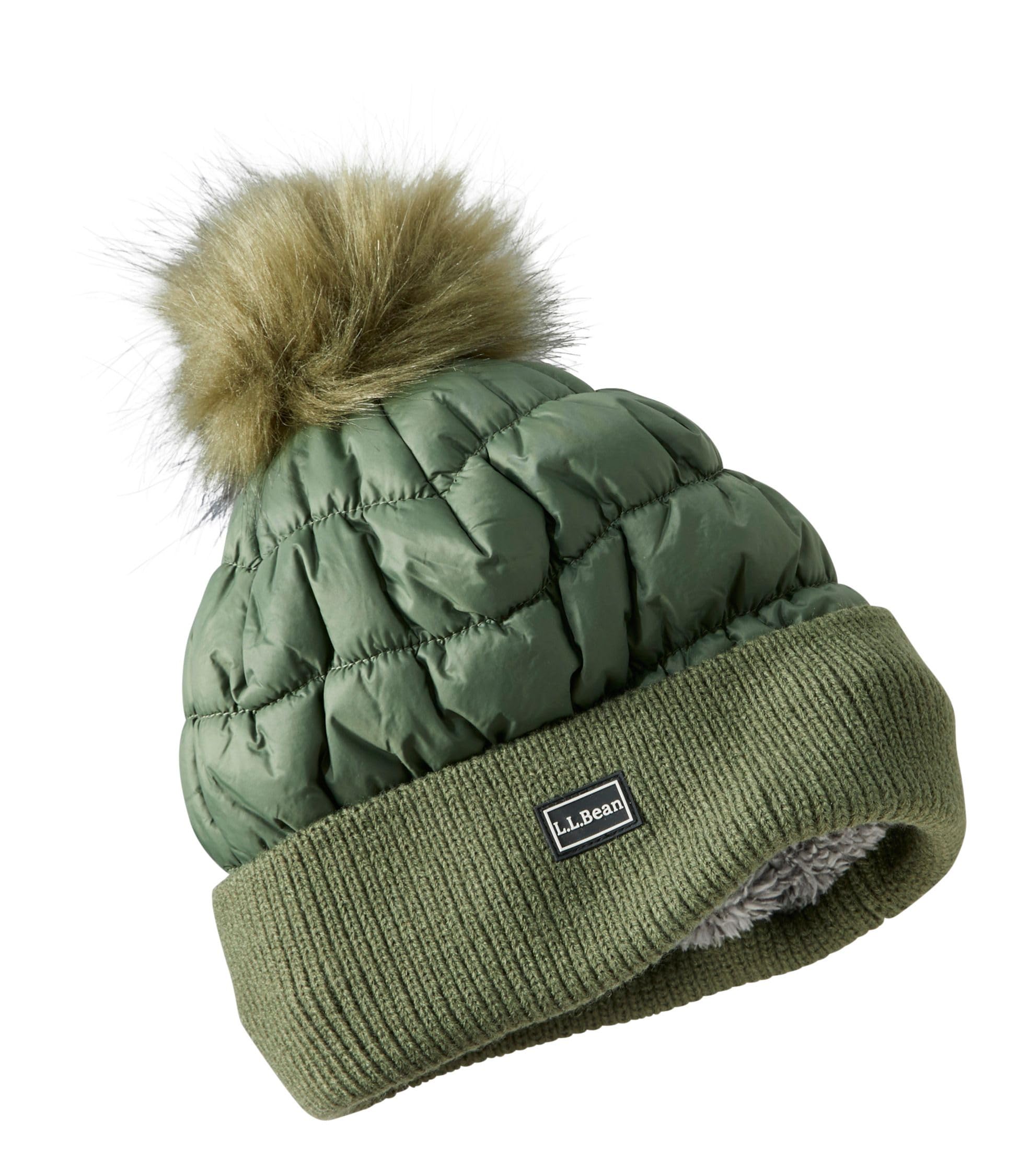 

Puffer Pom Free 1000191317 [LL Bean] Women s Hat, Size, Thyme, Green,