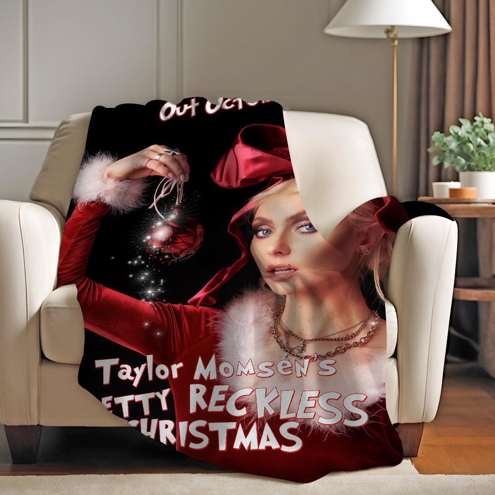 Amerikanische Sängerin Taylor Momsen Decke Für Sofa Büro Bett Flugzeug Reise Schlafen Lesen Entspannen Camping Weich Und Warm