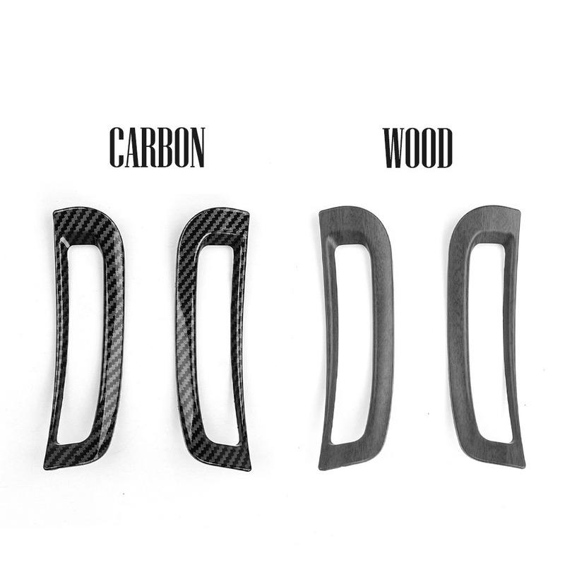 For Kia EV3 Interior A-pillar Front Upper Air Conditioner Grill Cover AC Vent Outlet Trim Stripes Decoration Style Accessories