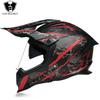 Full Face Motorcycle Helmet With Dual Visors Off-Road Rally Highway Riding Unisex All-Season ABS S M L XL