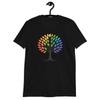 Life In Color Rainbow Tree T Shirt Vintage Versatile Fashion Breathable Stylish Soft Streetwear Designer Clothes Homme