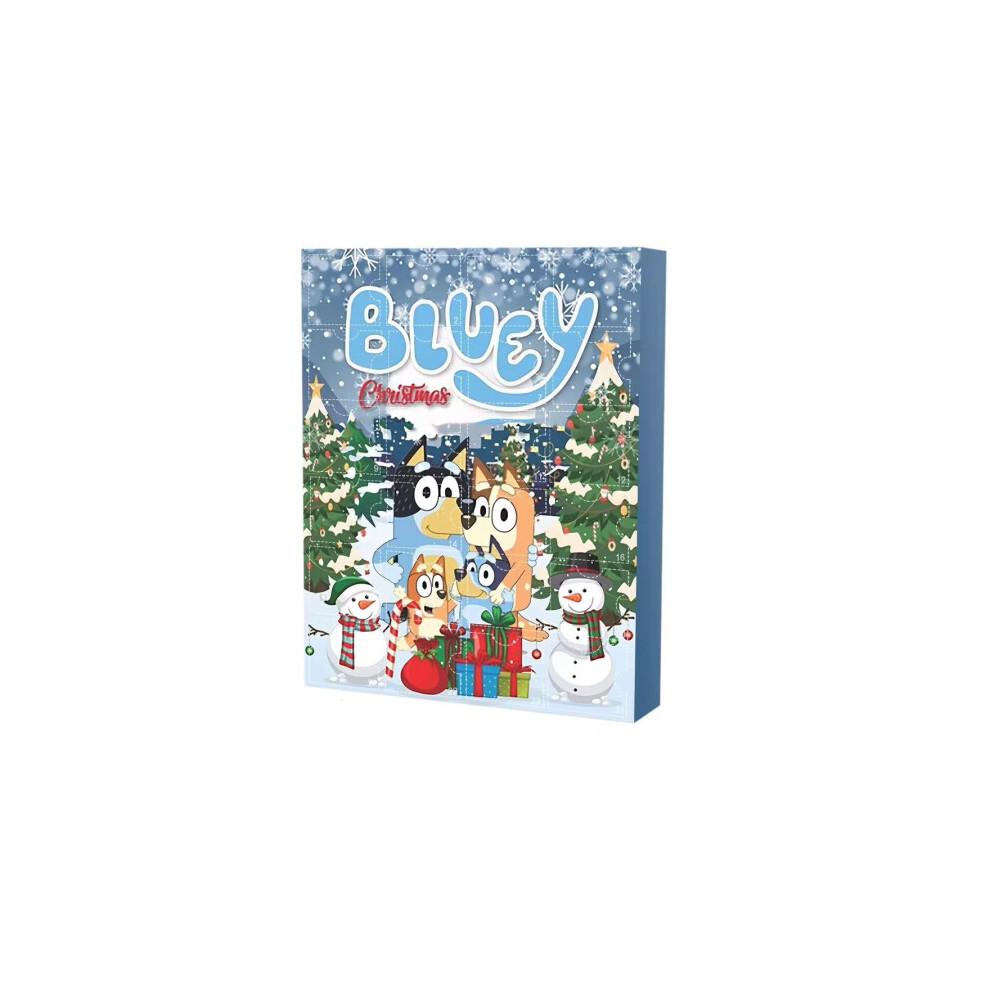 Christmas Advent Calendar Bluey Toys Xmas Dolls Countdown Calendar Kids Gifts