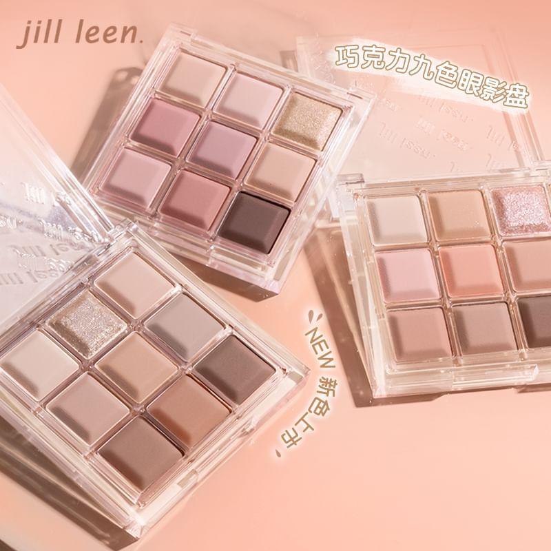 JILL LEEN - 9 Colors Chocolate Eyeshadow Palette - #CC05 Grapefruit