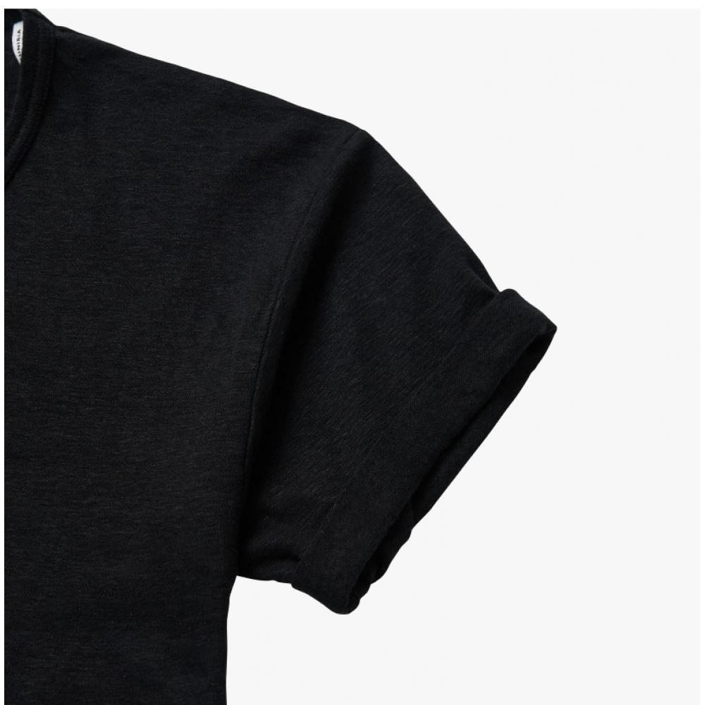 ISabelle Marant TS0004fa A1n10e 01bk Koldi Coldi Linen Women S Short Sleeve Tee