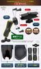 Motorcycle Smartphone Camera Mount Set Tough Standard RAM Mount Compatible Part Mount Set GOROPRI Holder, Scooter/Bicycle A, Clamp, Arm, Anti-Drop