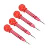 Center Punch Set Automatic Hole Puncher Hand Tool for Metal Wood Window Glass 5in Red