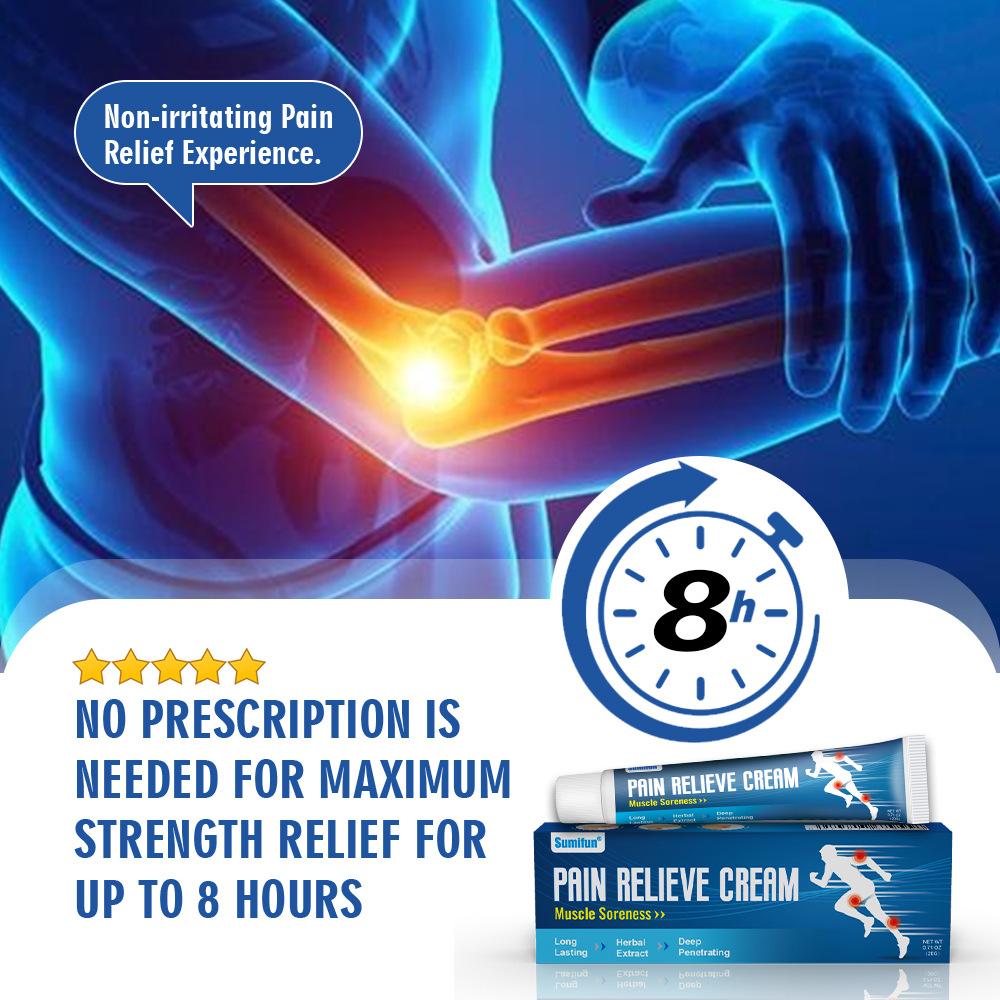 Sumifun Medicated Patch Shoulder and Neck Muscle Pain Massage Care Cream Relaxes Lactic Acid Accumulation Ointment