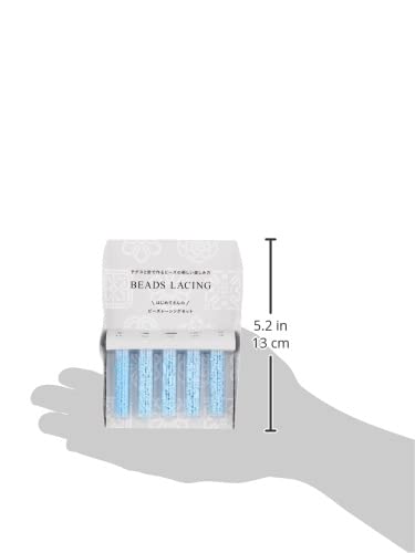MIYUKI Bead Kit Bead Racing Set for Beginners H7590//3 Blue *The set contains 3 to 5 motifs.