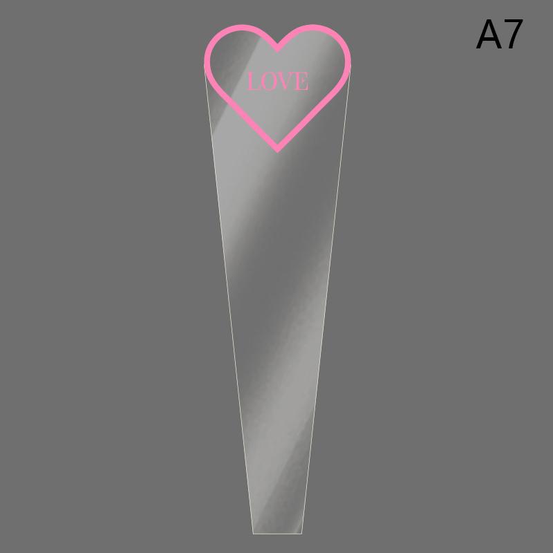 

50 шт. одиночный букет цветов упаковочная бумага прозрачный целлофан подарочная упаковка мешок свадьба день рождения вечеринка флорист упаковочные пакеты