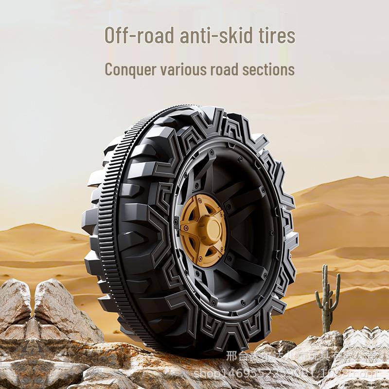 Children's Four-Wheel Electric Car with Remote Control - Off-Road Toy Vehicle for Kids