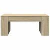Vidaxl Stolik Kawowy, Dąb Sonoma, 102X55X42, Materiał Drewnopochodny