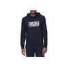 Emporio Armani EA7 FW21 Hooded Letter Print Sweatshirt Men sweatshirt Blue 3GPM62-J05Z-1554