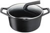 T-fal Castline Aroma Stew Pot, 20cm, Black, E22144