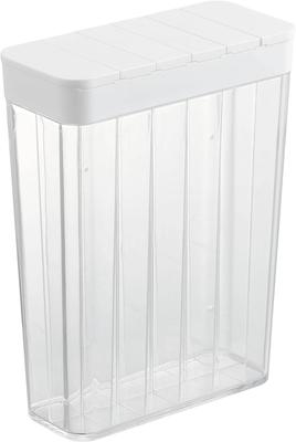 Yamazaki Risförvaringskyl W x D x Tower Mätande Risskjutmodell 3760 Behållare, 1-kopps Kapacitet, Vit, Behållare, Ca. 18,5cm 8,5cm