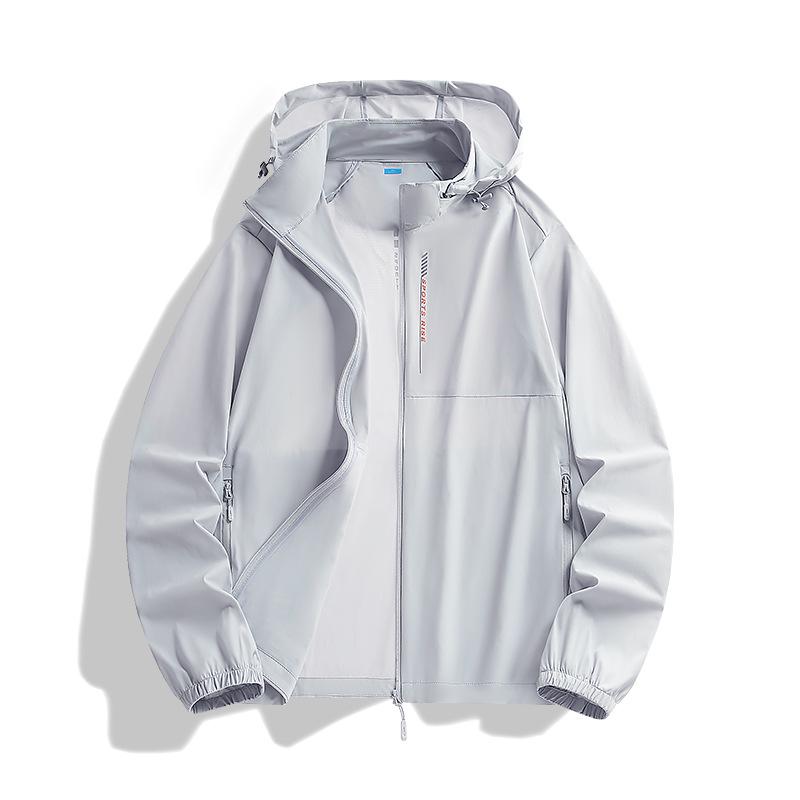 2026 Versatile Hooded Windbreaker: Unisex Loose Fit, Sun-Protective Casual Jacket