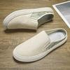 Casual Men Shoes Fashion Sports Shoes Men Personality Men Sneakers Half Slippers  Corduroy Loafers Men's Shoes Corduroy Loafers