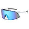 Large Frame Wraparound Cycling Sunglasses Outdoor Sports Windproof UV400 Protection PC Lens Unisex
