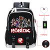 Cartoon Game Merchandise Printing Computer Bag Outdoor Leisure With Usb Interface Backpack