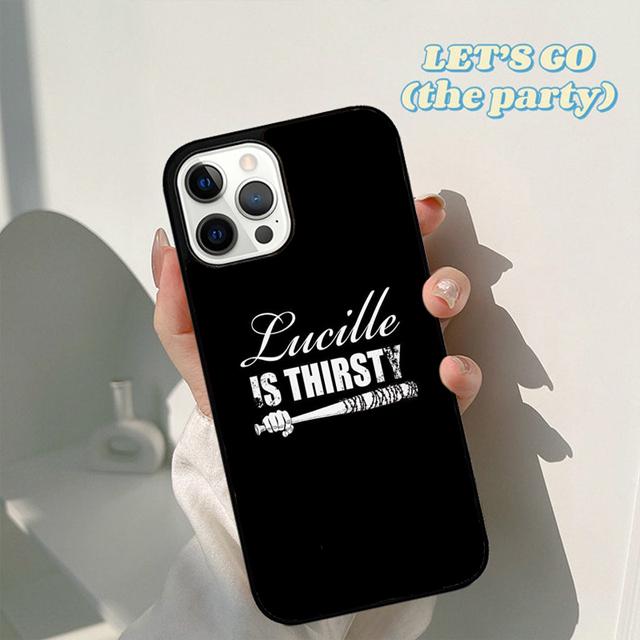 Negan The Walking Dead Phone Case Back Cover for IPhone 18 17 Air 16 15 14 13 11 12 Pro Max Plus Shell Coque