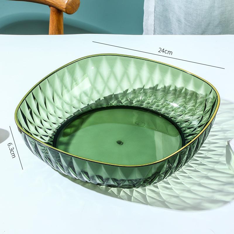 Fruit Plate, Living Room, Household Tea Table And Snacks, Large Fruit Basin, Light Luxury, Premium Fruit Plate, Fruit Basket