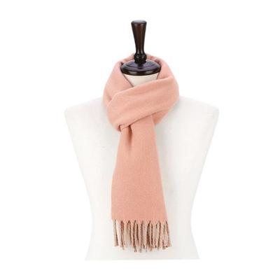Elkate Women's Double-Sided Neck Warmer Winter Knit Couple Plain Scarf LNM224
