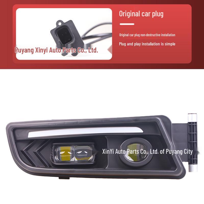 MAN TGX/TGS Front Fog Light Assembly - Super Bright LED Lens Laser Anti-Fog Light