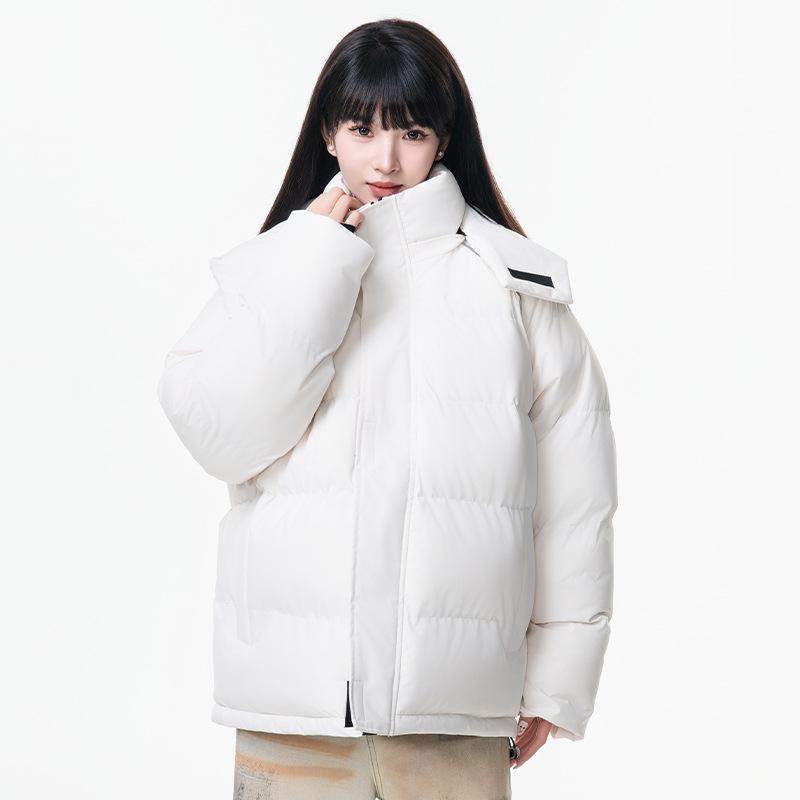 Padded Clothes Are The Same for Men and Women, Thickened and Warm In Winter, Hooded Waterproof Padded Jacket, Loose Couple Padded Clothes.