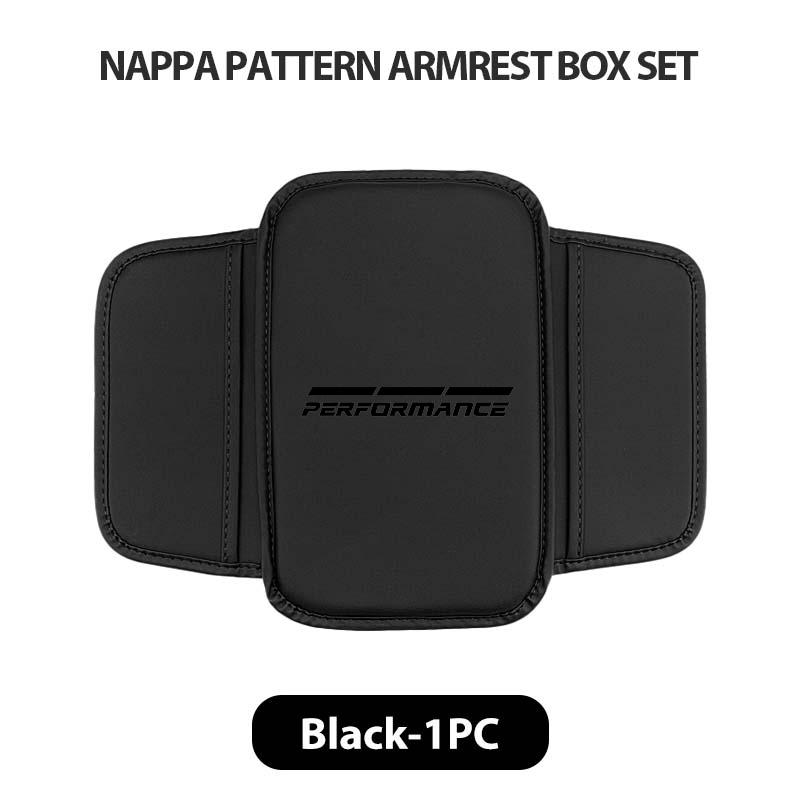 Leather Car Seat Central Console Armrest Pad Storage Bag For BMW M M2 M3 M4 M5 M6 E46 E90 E60 F30 E39 X1 X3 X4 X5 ULXMV1