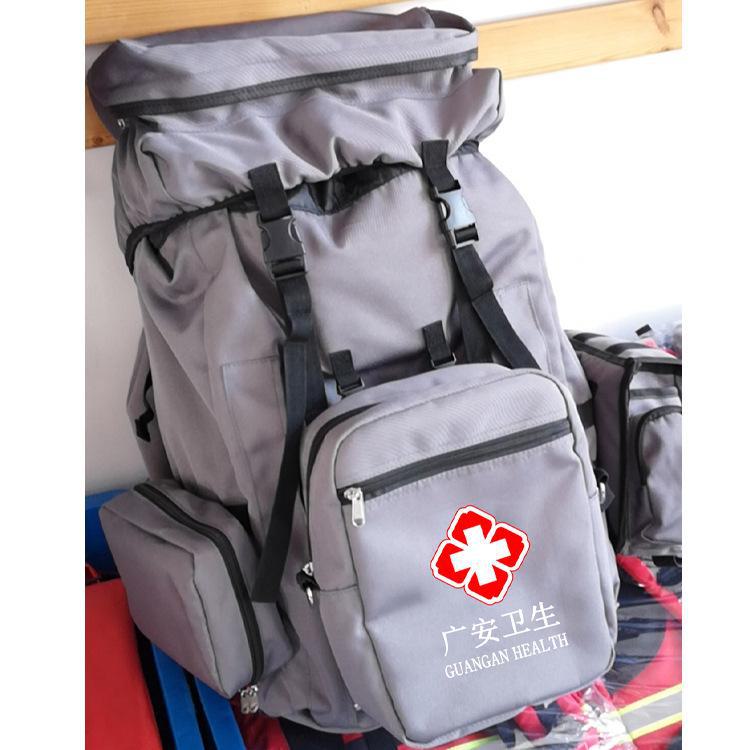 Gray Wilderness Survival & Emergency Backpack Kit
