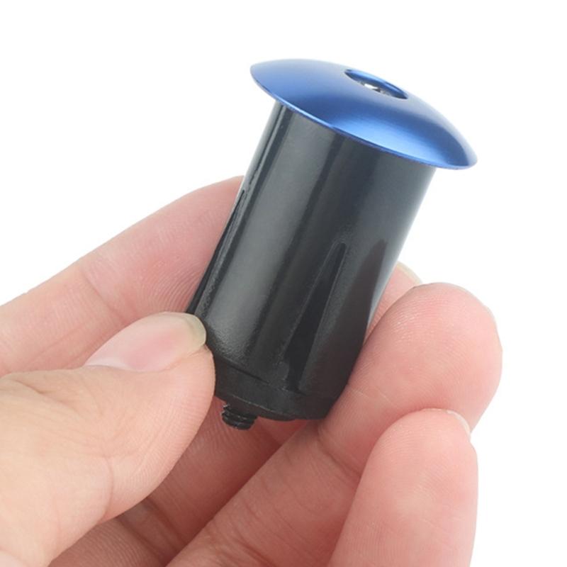 Road Bike Handlebar End Cap Bicycles Handlebar Plug Bike Expanding Locking Bar End Cap Bicycles Cycling Handlebar Plug
