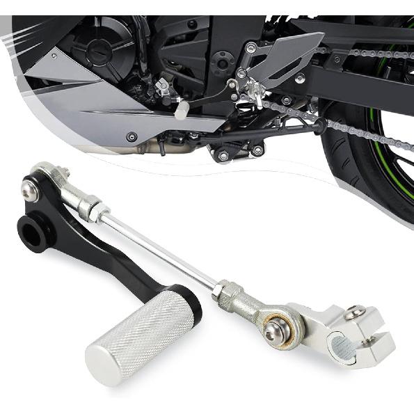 

Gear Shifter for Ninja 300,CNC Aluminum Motorcycle Foot Shift Lever for Ninja300 2013-2017-Silver чёрный