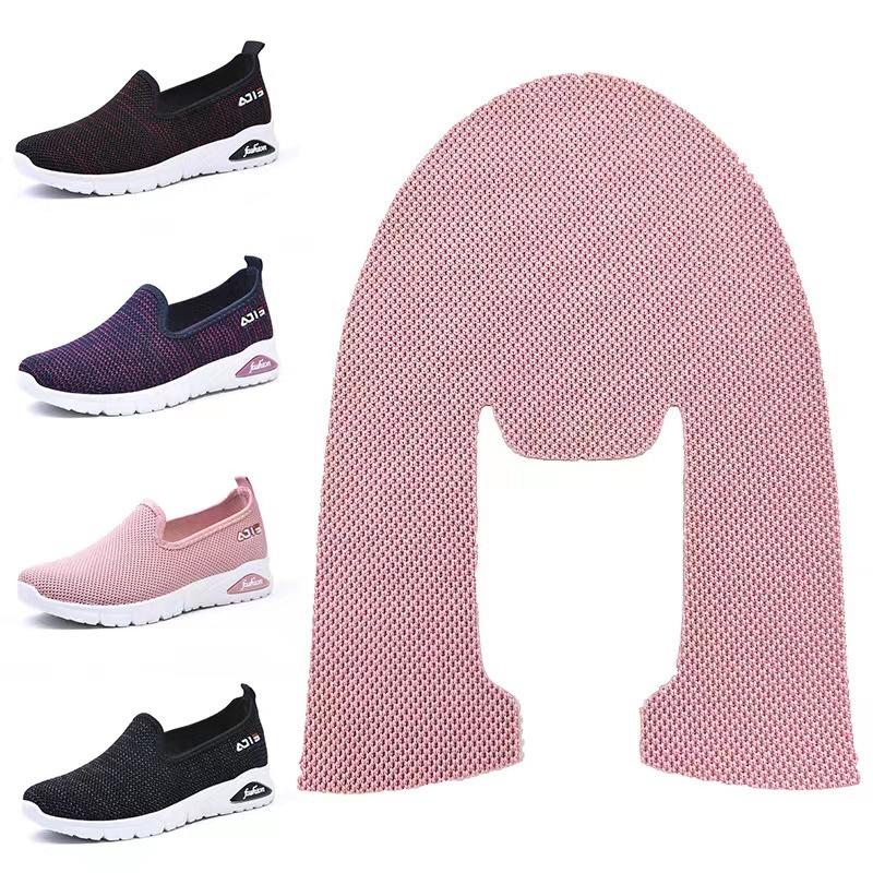 2025 direct supply one-pedal socks shoes 3D fly-knitting upper knitted upper high elastic breathable fly-knitting help surface work in progress