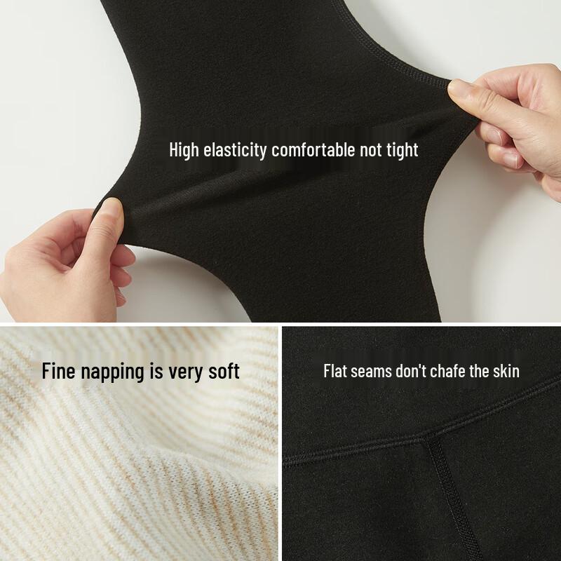 Mao Ren Women's Cashmere Silk Blend Thermal Leggings