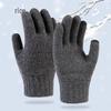 Hengyuanxiang W55117 Unisex Warm Wool Touchscreen Gloves