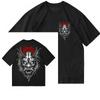 New Fashion Brand Design American Fashion Hip Hop Retro Dark Tattoo Artist Short Sleeve Cotton Tshirt For Men And Women