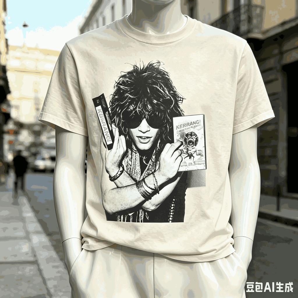 Bon Jovi For Fan Gift Tshirt Unisex Unisex Harajuku Oversized Unisex Short Sleeve Streetwear High Quality Couples Comfortable Soft