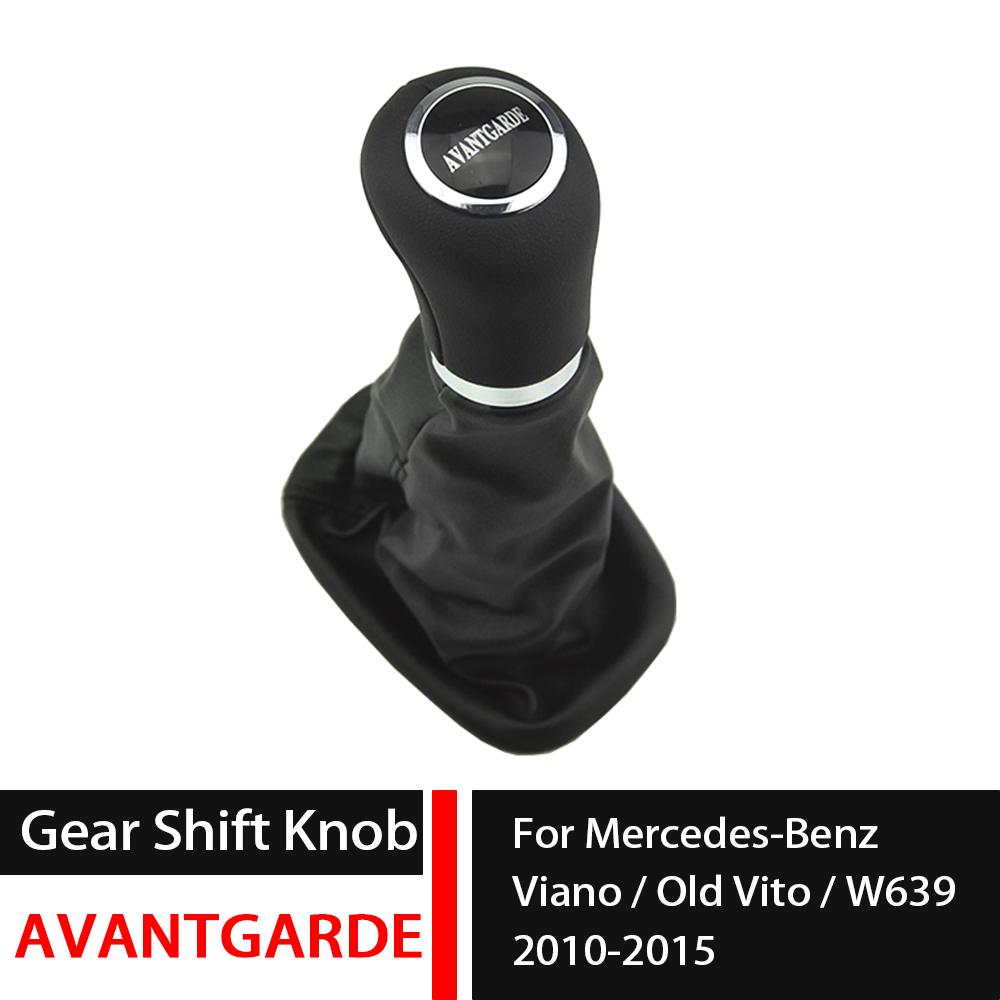 For Mercedes-Benz Viano / Old Vito / W639 2010-2015 ELEGANCE AVANTGARDE Car Automatic Gear Stick Lever Shifter With Gaiter Boot