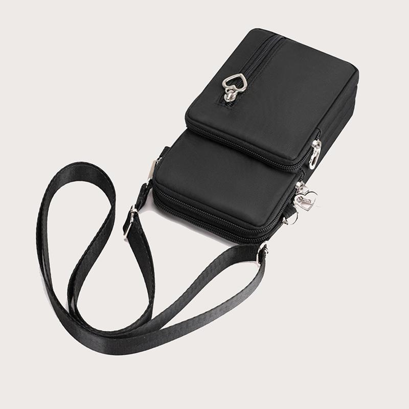 Genți Crossbody mici de înaltă calitate pentru femei, multifuncționale, impermeabile, din nailon, genți de umăr, pentru telefonul mobil, genți de sport Messenger