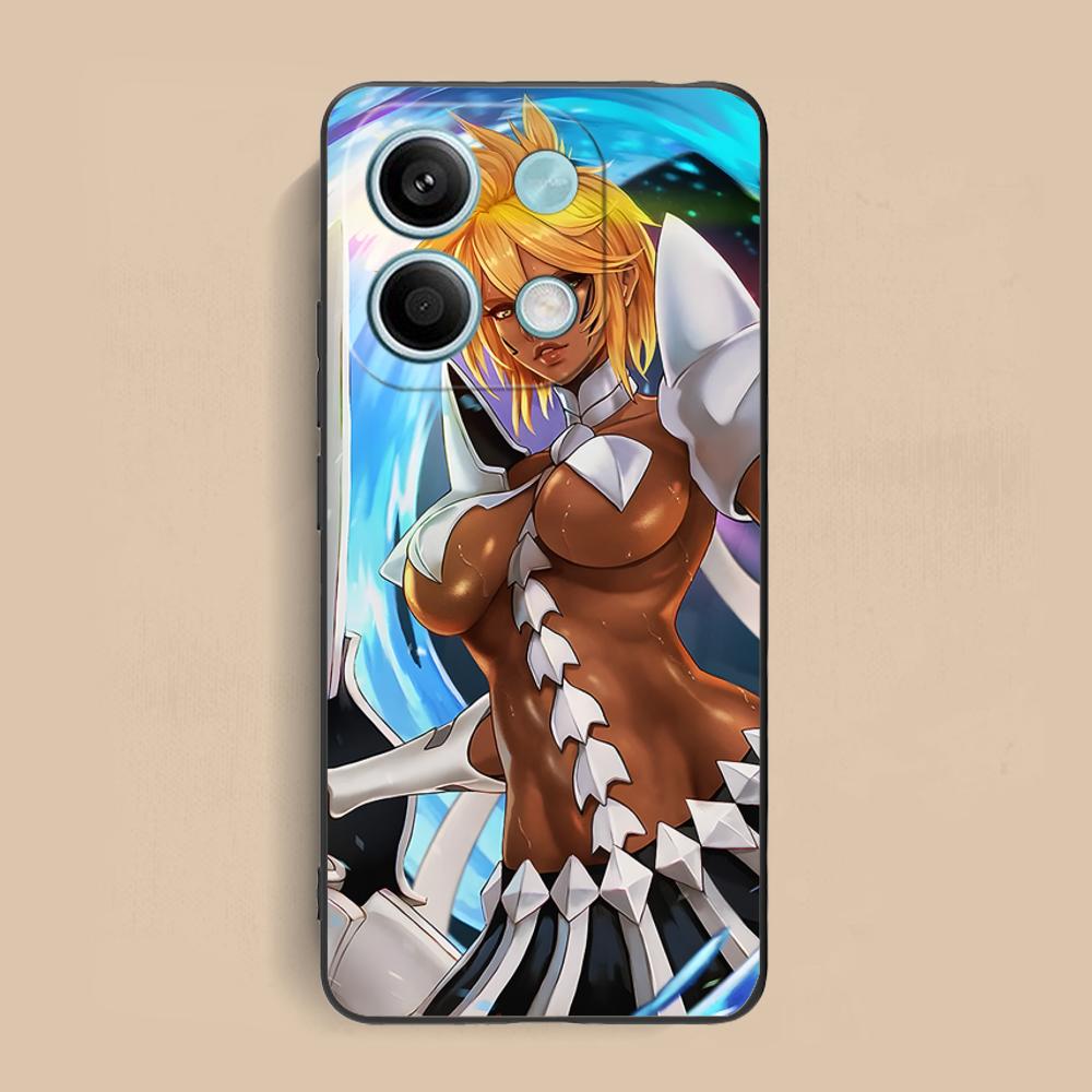 Bleach Tier Harribel Cell Phone Case for Xiaomi Redmi Note 14 13 12 11 S Pro Plus 4G 5G Colorful Printing Cover Luxury Pretty
