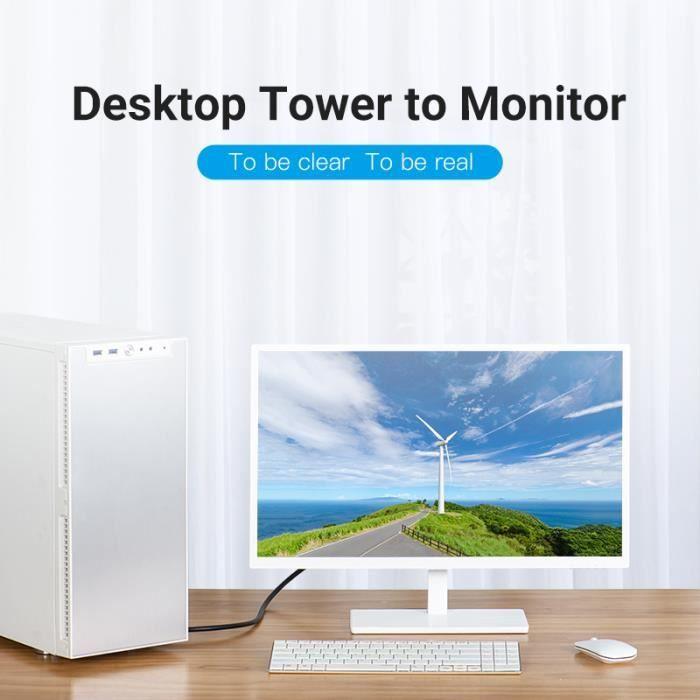 Câble VGA - VENTION - 1.5m - 1080P HD - Anti-interférence - Blindé