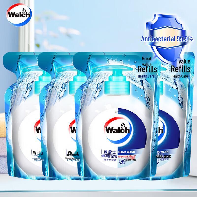 

Walch Antibacterial Hand Wash, Fresh Mint
